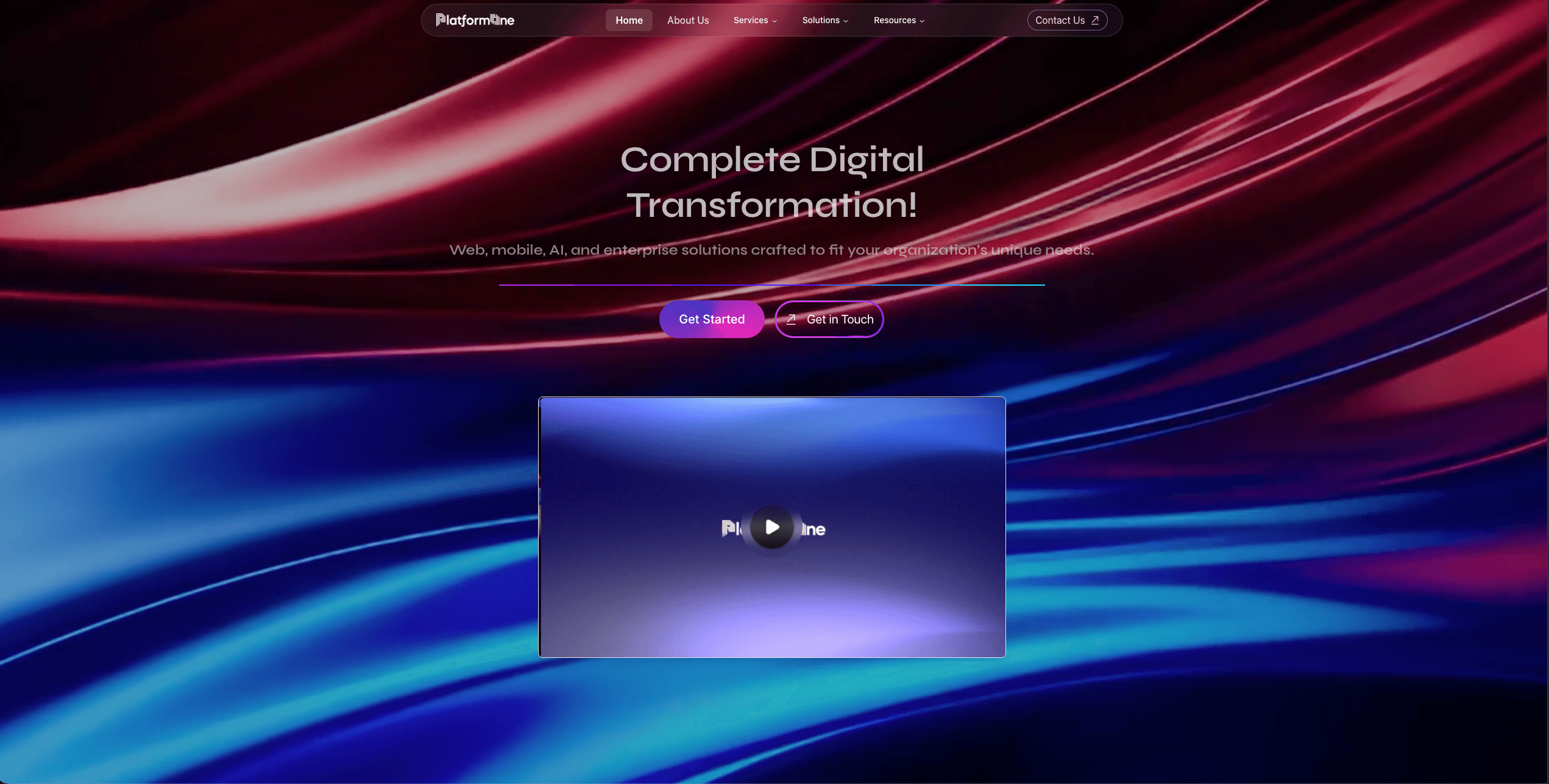 PlatformOne
